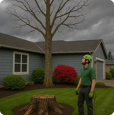 small tree removal service